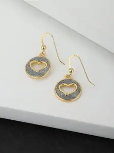 Carlton London Gold-Plated Drop Earrings