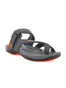 Sparx Men Grey Comfort Sandals