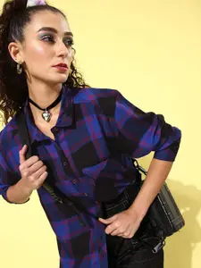 The Roadster Lifestyle Co. Checked Casual Shirt