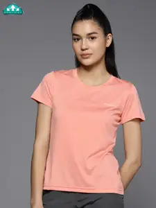 Columbia Women Solid Slim Fit T-shirt