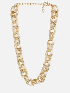 20Dresses Women Gold-Toned Choker Necklace