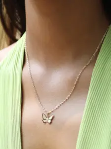 Ayesha Mini Butterfly Pendant Necklace