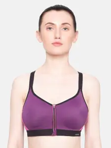 Triumph Triaction 125 Padded Wireless Front Open Extreme Bounce Control Sports Bra