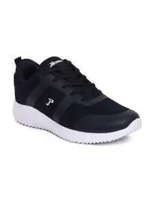 Paragon Men Navy Blue Textile Running Sports Shoes