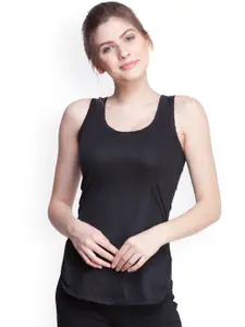 Dollar Missy Women Black Solid Non Padded Camisole