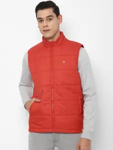 Allen Solly Men Red Padded Jacket
