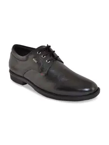 Buckaroo Men Black Genuine Leather Casual Shoes