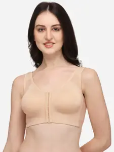 SOIE Front Closure Full Coverage Non Padded Non Wired Posture Correction Bra