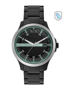 Armani Exchange Men Black Bracelet Style Analogue Watch AX2439