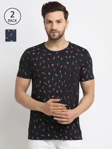 MACK JONNEY Men Pack Of 2 T-shirts