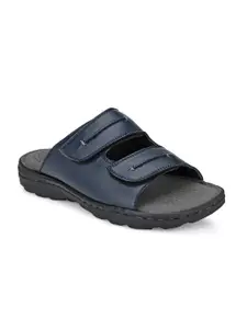SOFTIO Men Blue Comfort Sandals