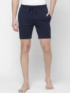 Sweet Dreams Men Navy Blue Solid Regular Fit Shorts