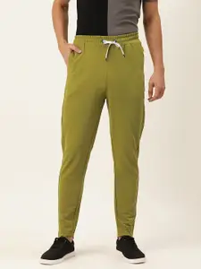 FOREVER 21 Olive Green Solid Active Sport Track Pant