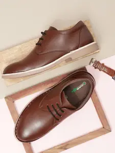 Duke Men Brown Casual Derbys Shoes