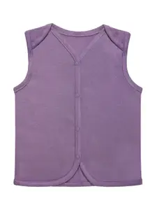 milou Girls Purple Pure Cotton Top