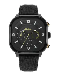 Titan Men Black Dial & Straps Analogue Watch 1856NL01