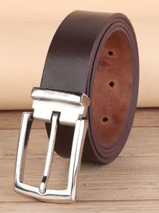 URBAN ALFAMI Men Brown Leather Belt