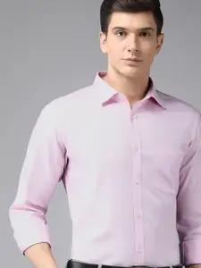 Park Avenue Men Pink Slim Fit Formal Shirt