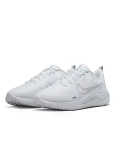 Nike Women White DOWNSHIFTER 12 Running Shoes