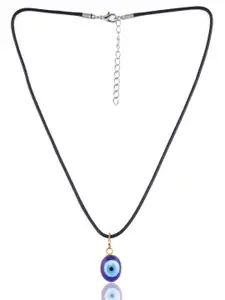 EL REGALO Blue & White Evil Eye Necklace
