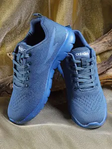 ASIAN  Delta-21 Men Blue Nitro Capsule Memory Foam Mesh Running Shoes
