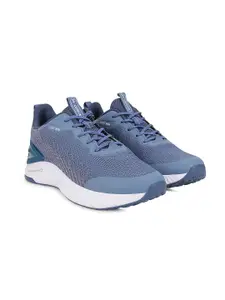 Campus Men Blue Mesh Running Shoes