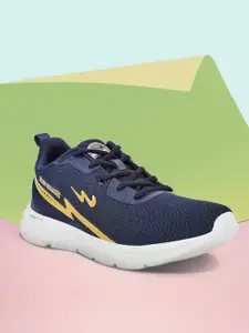 Campus Men Navy Blue Mesh Running Shoes