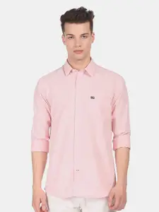 Arrow Sport Men Pink Printed Casual Shirt