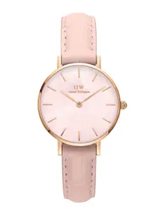 Daniel Wellington Women Petite Rouge Dial Pink 28 mm Analogue Watch - DW00100511