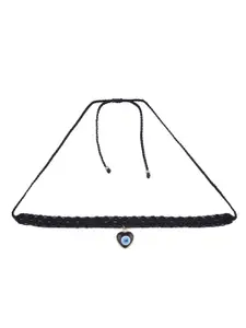 EL REGALO Black & Blue Choker Necklace