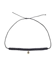 EL REGALO Black Choker Necklace