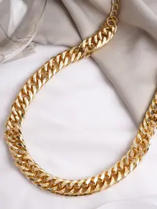 JOKER & WITCH Women Gold-Toned Link Necklace