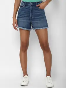 AMERICAN EAGLE OUTFITTERS Blue Denim Shorts