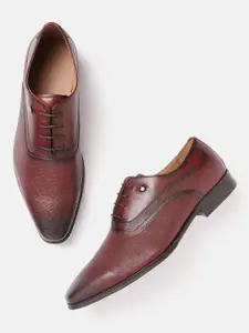 Louis Philippe Men Leather Formal Oxford Shoes