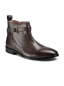 HATS OFF ACCESSORIES Men Brown Leather Flatforms