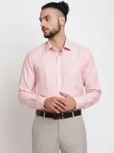 Cantabil Men Pink Formal Shirt