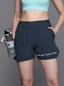 HRX By Hrithik Roshan Women Rapid-Dry Training Shorts