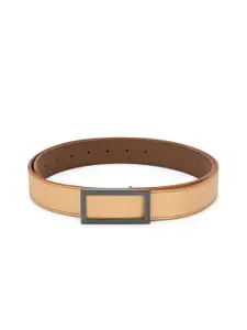 Calvadoss Boys Peach-Coloured PU Belt