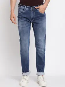 Cantabil Men Blue Jean Heavy Fade Stretchable Jeans