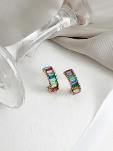 JOKER & WITCH Multicoloured Contemporary Studs Earrings