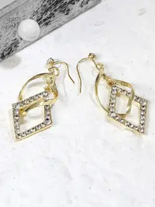 Kazo Gold-Plated Geometric Drop Earrings