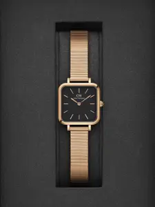 Daniel Wellington Quadro Studio Women Dial Black 22mm Analogue Watch - DW00100518