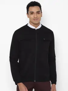 Allen Solly Men Black Pure Cotton Sweatshirt