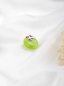 BEWITCHED Mel Rhinestone Studded Finger Ring