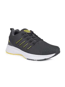 Campus Men Grey Mesh Running Shoes