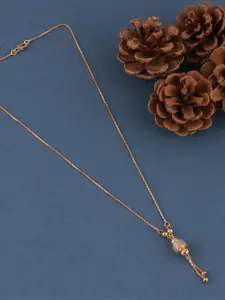 Brandsoon Rose Gold-Plated Brass Necklace