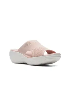 Clarks Women Pink Slip on Sandals