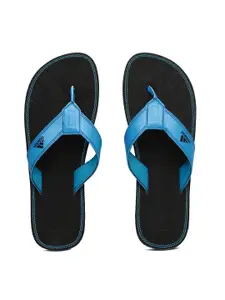 ADIDAS Men Blue & Black Brizo 4.0 MS Flip-Flops