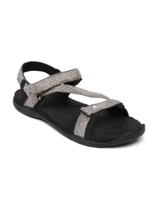 ADIDAS Men Brown Woven Albula Sandals