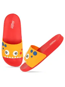 WELCOME Boys Red & Yellow Sliders